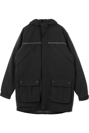 New Era Frakke, Herre, Sort, M, Sort Parka Jakke til Mænd