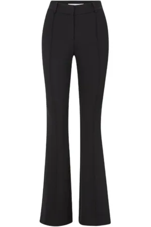 VERONICA BEARD Bukser, Dame, Sort, XS, Nylon, Hibiscus Scuba Bukser Letvægts Strækstof