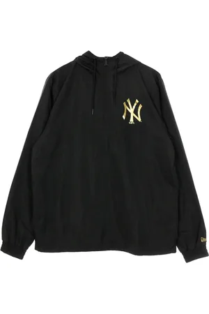 New Era Sweathshirts & Hoodies, Herre, Sort, XL, Polyester, MLB Windbreaker med justerbar hætte