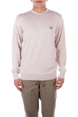 Fred Perry Strik, Herre, , M, Bomuld, Logo Front Sweater