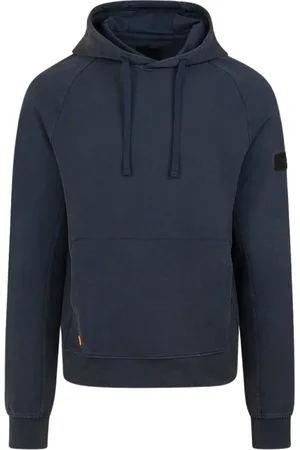 Cruyff Sweathshirts & Hoodies, Herre, Blå, M, Denim, Mørkeblå Non Denim Hættetrøje Mænd