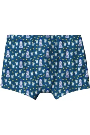 MC2 SAINT BARTH Undertøj, Herre, Blå, L, Herre Boxershorts i Tequila Print