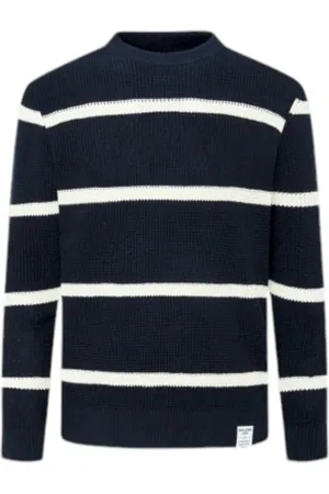 Pepe Jeans Strik, Herre, Blå, M, Uld, Stilfulde Sweaters Kollektion