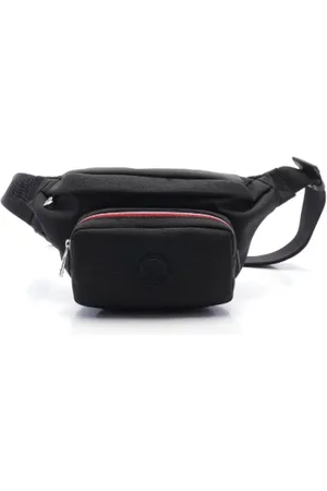 Moncler Pre-owned, Dame, Sort, ONE SIZE, Uld, Pre-owned Canvas skuldertasker