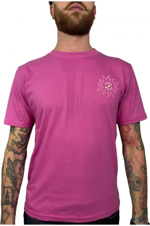GCDS Top, Herre, Lyserød, XS, Bomuld, Bomuld T-shirt