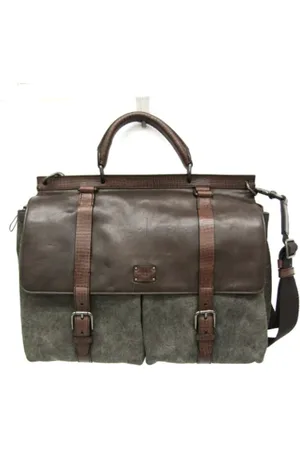 Dolce & Gabbana Pre-owned, Dame, Brun, ONE SIZE, Pre-owned Laeder hndtasker