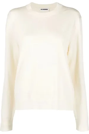Jil Sander Strik, Dame, , XS, Uld, Elegant Uld Sweater