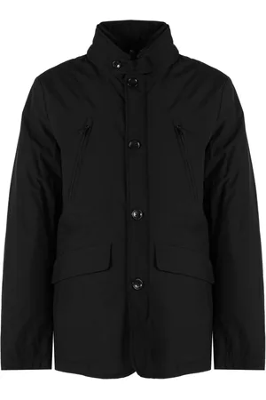 Geox Jakke, Herre, Sort, 3XL, Uld, Elegant Vindtæt Jakke