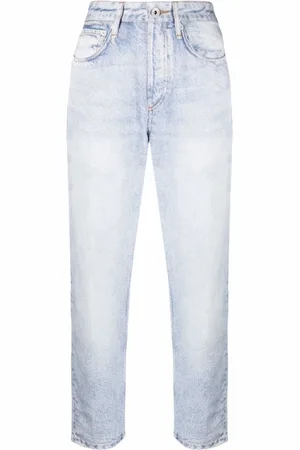 RAG&BONE Jeans, Dame, Blå, W25, Blå Straight Jeans Casual Stil