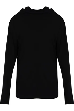 LA HAINE INSIDE US Strik, Herre, Sort, L, Golf Hals Tynd Sweater