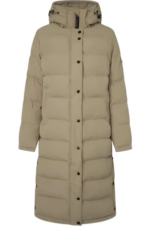 Pepe Jeans Frakke, Dame, , M, Uld, Pufferjakke med hætte