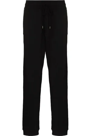 Salvatore Ferragamo Bukser, Herre, Sort, L, Uld, Sort uldbukser