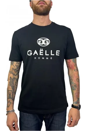 GAËLLE Top, Herre, Sort, M, Bomuld, Bomuld T-shirt til kvinder