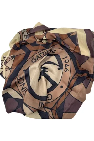 Gattinoni Tilbehør, Dame, Flerfarvet, ONE SIZE, Polyester, Teod Pashmina Polyester Tørklæde