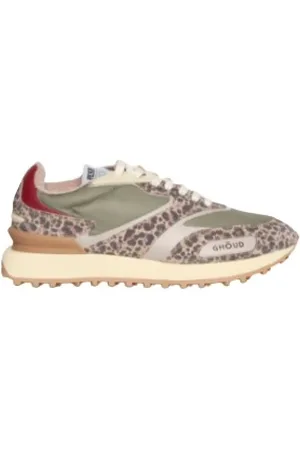 Ghoud Sko, Herre, Grå, 37 EU, Uld, Leopard Luxe Kurv Rush Montpellier Coqueline