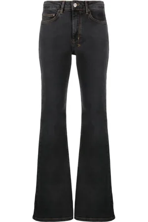 KSUBI Jeans, Dame, Sort, W25, Bomuld, Sort Raven Straight Jeans