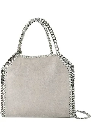 Stella McCartney Taske, Dame, Grå, ONE SIZE, Uld, Falabella Mini Tote