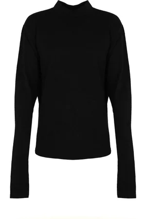 LA HAINE INSIDE US Strik, Herre, Sort, L, Moderne Tynd Sweater