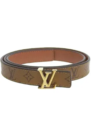 LOUIS VUITTON Pre-owned, Dame, Brun, ONE SIZE, Pre-owned Laeder baelter