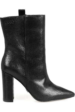 Liu Jo Sko, Dame, Sort, 35 EU, Uld, Stilfulde Slip-On Støvler