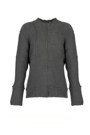 LA HAINE INSIDE US Strik, Herre, Grå, M, Uld, Elegant Sweater til enhver lejlighed