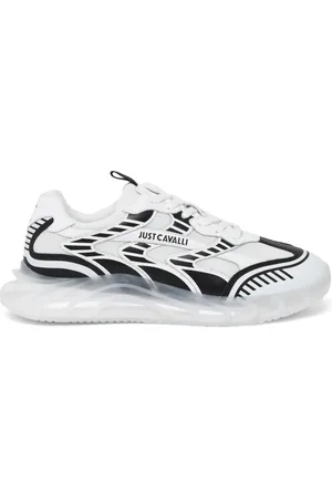 Roberto Cavalli Sko, Herre, Hvid, 44 EU, Sneakers