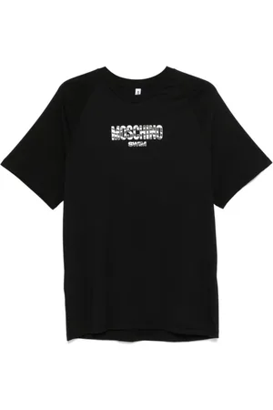 Moschino Top, Herre, Sort, XS, Herre Swim T-shirt