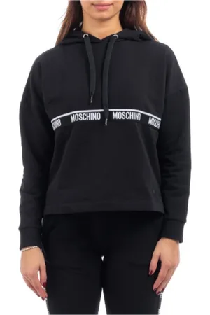 Moschino Sweathshirts & Hoodies, Dame, Sort, S, Dametrøje Undertøj