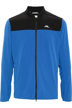 J Lindeberg Jakke, Herre, Blå, M, Uld, Blå Hybrid Casual Jakke