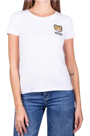Moschino Top, Dame, Hvid, M, Dametrusser T-shirt