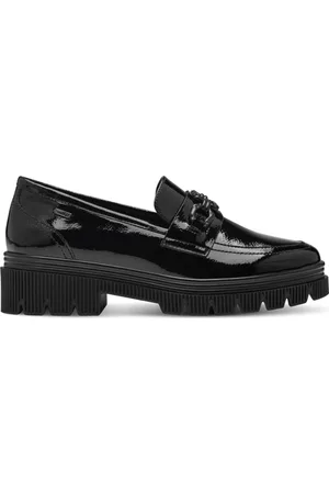 QS by s.Oliver Sko, Dame, Sort, 40 EU, Elegant Sorte Lukkede Loafers
