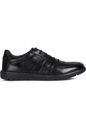 Geox Sko, Herre, Sort, 44 EU, Uld, Sorte Herresneakers
