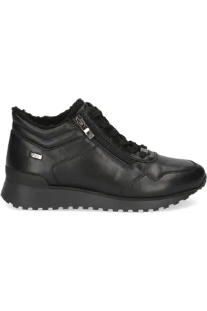 Caprice Sko, Dame, Sort, 39 EU, Læder, Sort Casual Lukkede Booties Kvinder