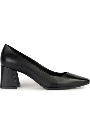 Geox Sko, Dame, Sort, 38 EU, Læder, Sorte Pumps til Kvinder