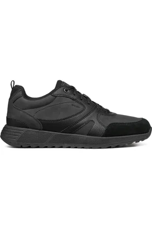 Geox Sko, Herre, Sort, 42 EU, Polyester, Sort Fritidssneakers til Mænd
