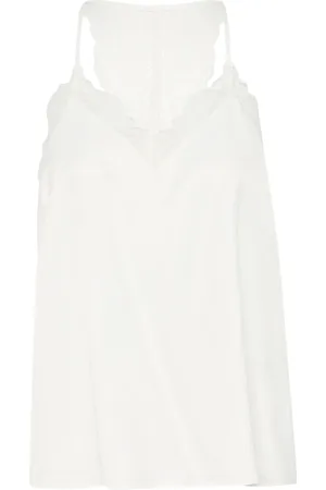 Cream Top, Dame, Hvid, S, Uld, Elegant Blonde Top Bluse