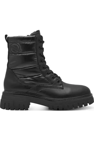 QS by s.Oliver Sko, Dame, Sort, 39 EU, Sorte Lukkede Booties Ankelstøvler Kvinder