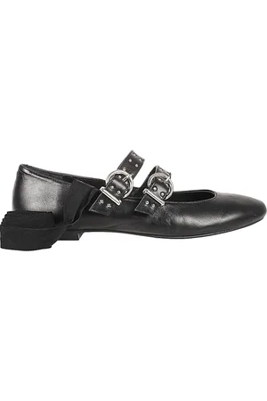 ALOHAS Sko, Dame, Sort, 37 EU, Læder, Studded Sorte Balletflader