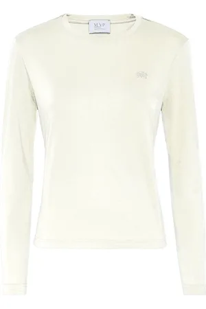 MVP Wardrobe Top, Dame, Hvid, S, Bomuld, Arion Langærmet T-Shirt