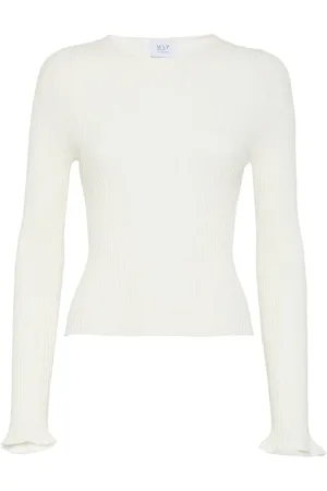 MVP Wardrobe Top, Dame, Hvid, M, Polyester, Baima Knit-Top