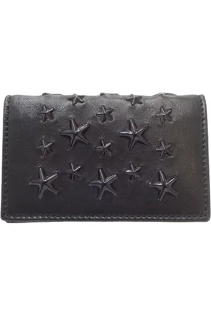 Jimmy Choo Pre-owned, Dame, Sort, ONE SIZE, Tyl, Pre-owned Laeder punge