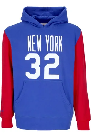 Mitchell & Ness Sweathshirts & Hoodies, Herre, Blå, S, Bomuld, NBA Mode Fleece Hoodie 1974