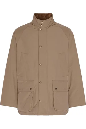 Barbour Jakke, Herre, Brun, M, Bomuld, Oversized Casual Bedale Tan Jakke