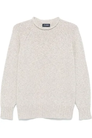 DRUMOHR Strik, Herre, , 2XL, Uld, Uldtrøje Ribkant