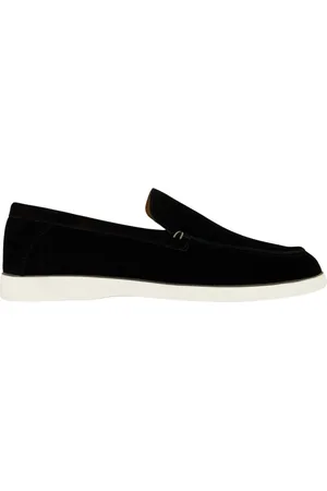 Atelier Verdi Sko, Herre, Sort, 46 EU, Uld, Avl01 Loafer Slip-On Sko