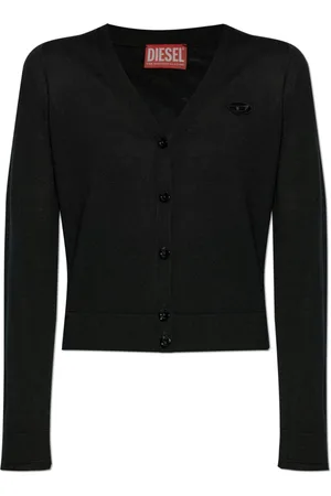 Diesel Strik, Dame, Sort, XS, Uld, Cardigan M-Alima