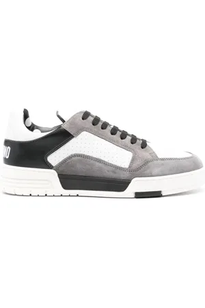 Moschino Sko, Herre, Flerfarvet, 40 EU, Læder, Farverige Sneakers med Teddy Bear Motif