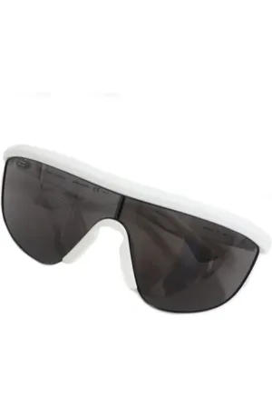 Bottega Veneta Pre-owned, Dame, Hvid, ONE SIZE, Pre-owned Stof solbriller