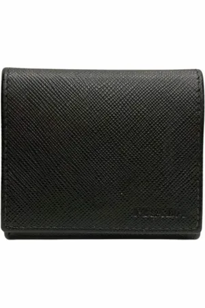 Prada Pre-owned, Herre, Sort, ONE SIZE, Pre-owned Laeder punge