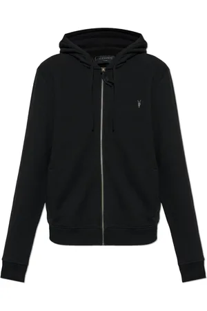 AllSaints Sweathshirts & Hoodies, Herre, Sort, 2XL, Bomuld, Braven Hoodie